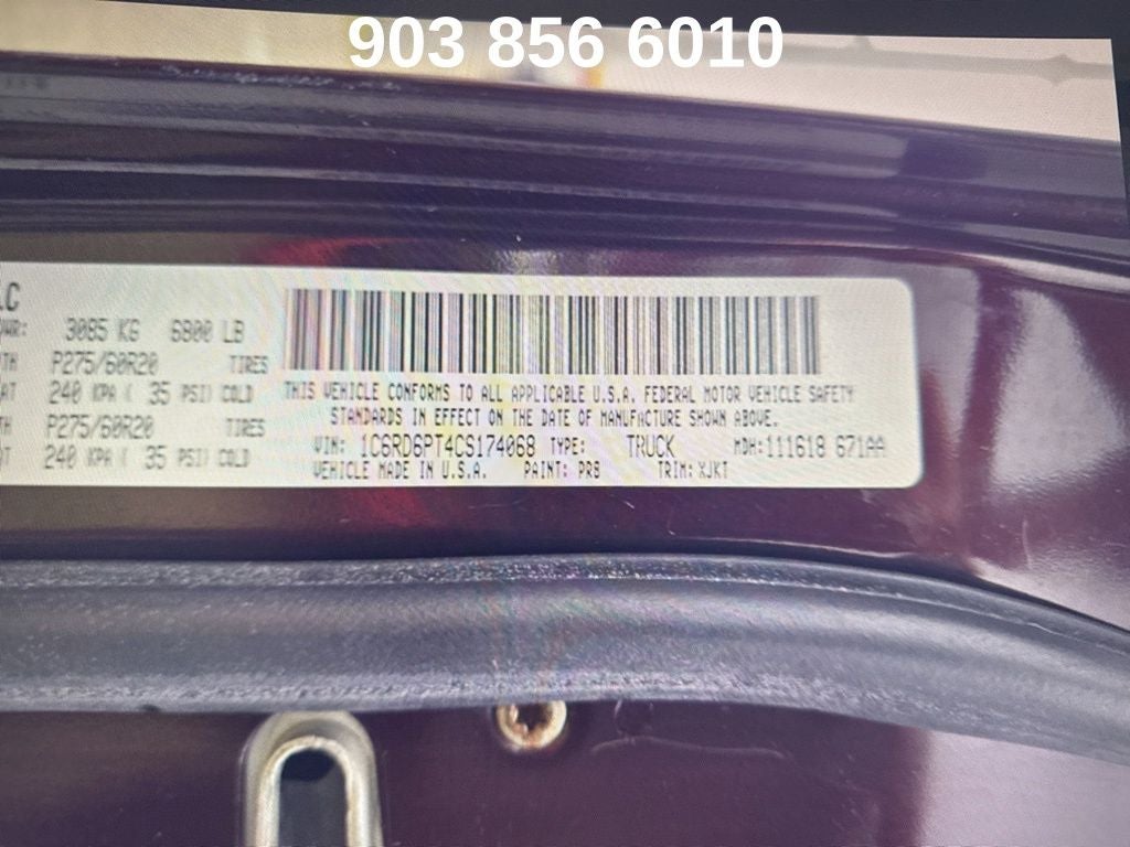 2012 RAM 1500 Laramie Longhorn