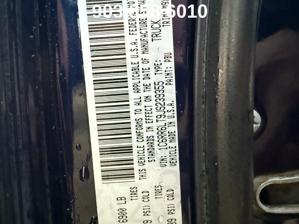 2018 RAM 1500 Lone Star Silver