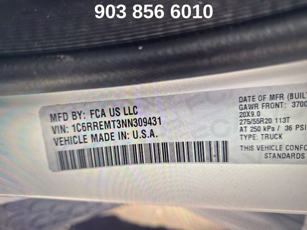 2022 RAM 1500 Big Horn/Lone Star