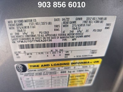 2022 Ford Expedition XL