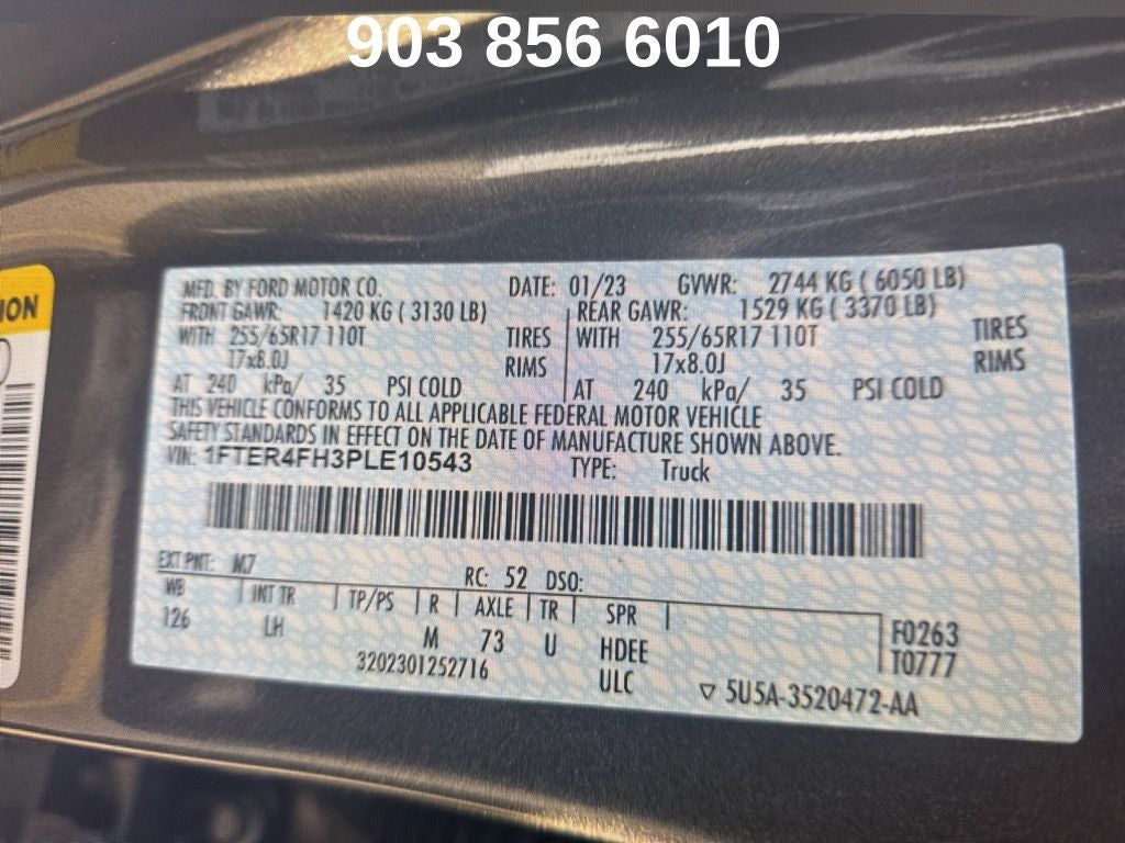 2023 Ford Ranger XLT