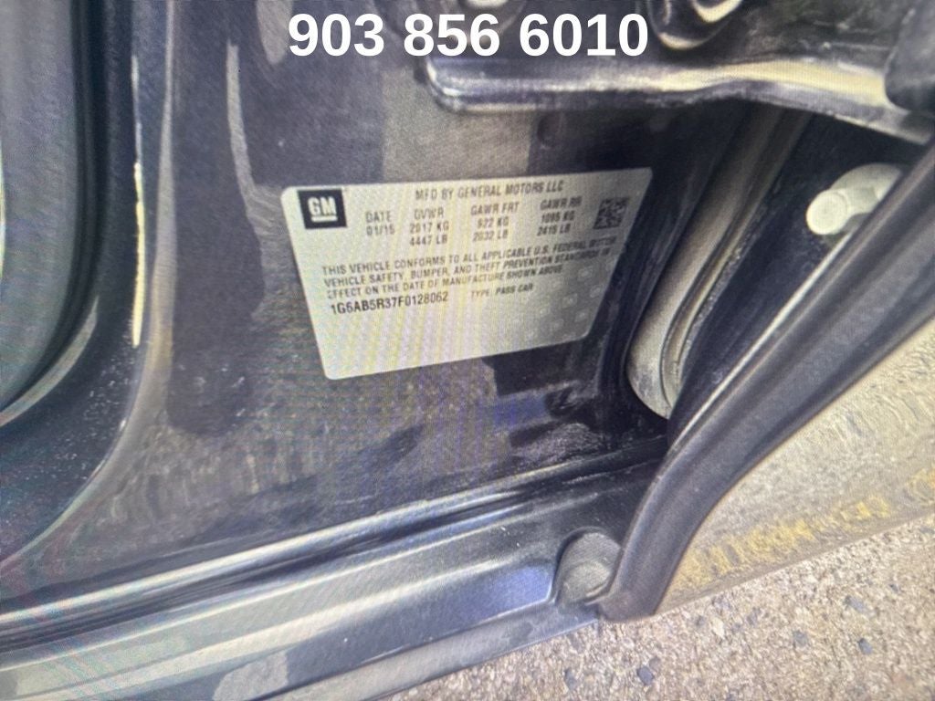 2015 Cadillac ATS 3.6L Luxury