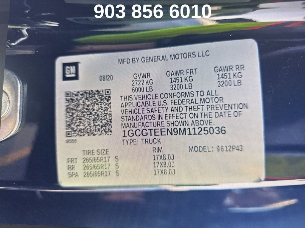 2021 Chevrolet Colorado ZR2