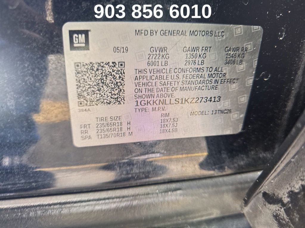 2019 GMC Acadia SLE-2