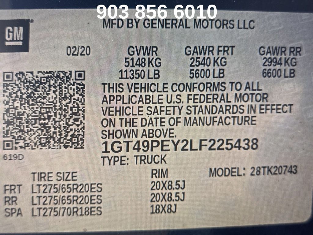 2020 GMC Sierra 2500HD AT4