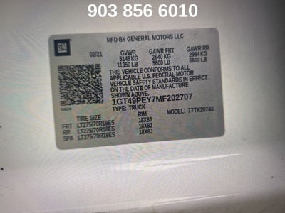 2021 GMC Sierra 2500HD AT4