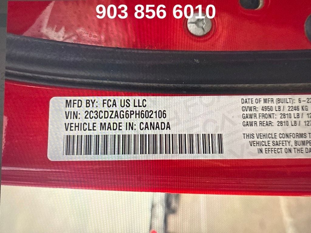 2023 Dodge Challenger SXT