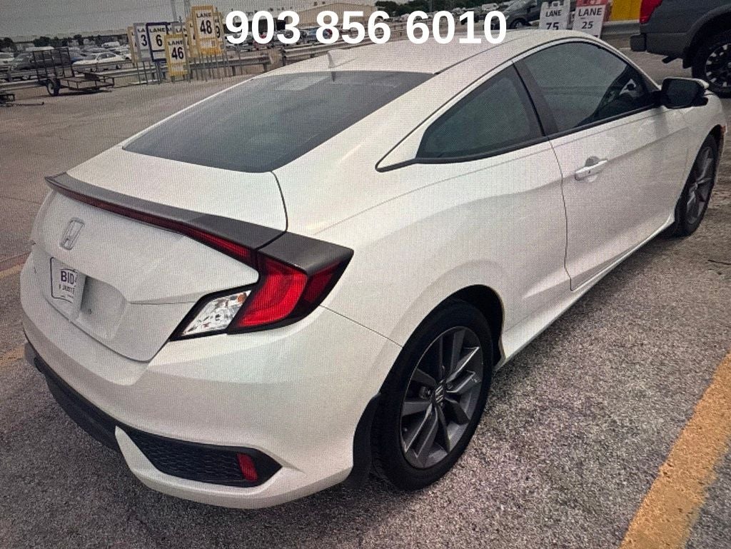 Used 2020 Honda Civic EX with VIN 2HGFC3B3XLH352093 for sale in Pittsburg, TX