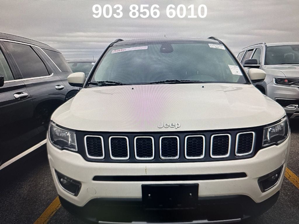 Used 2020 Jeep Compass Limited with VIN 3C4NJCCB7LT211253 for sale in Pittsburg, TX