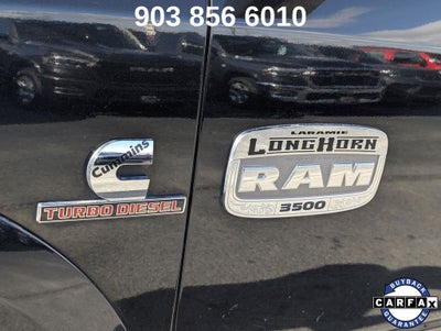 2018 RAM 3500 Laramie Longhorn