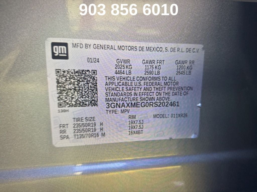 2024 Chevrolet Equinox RS