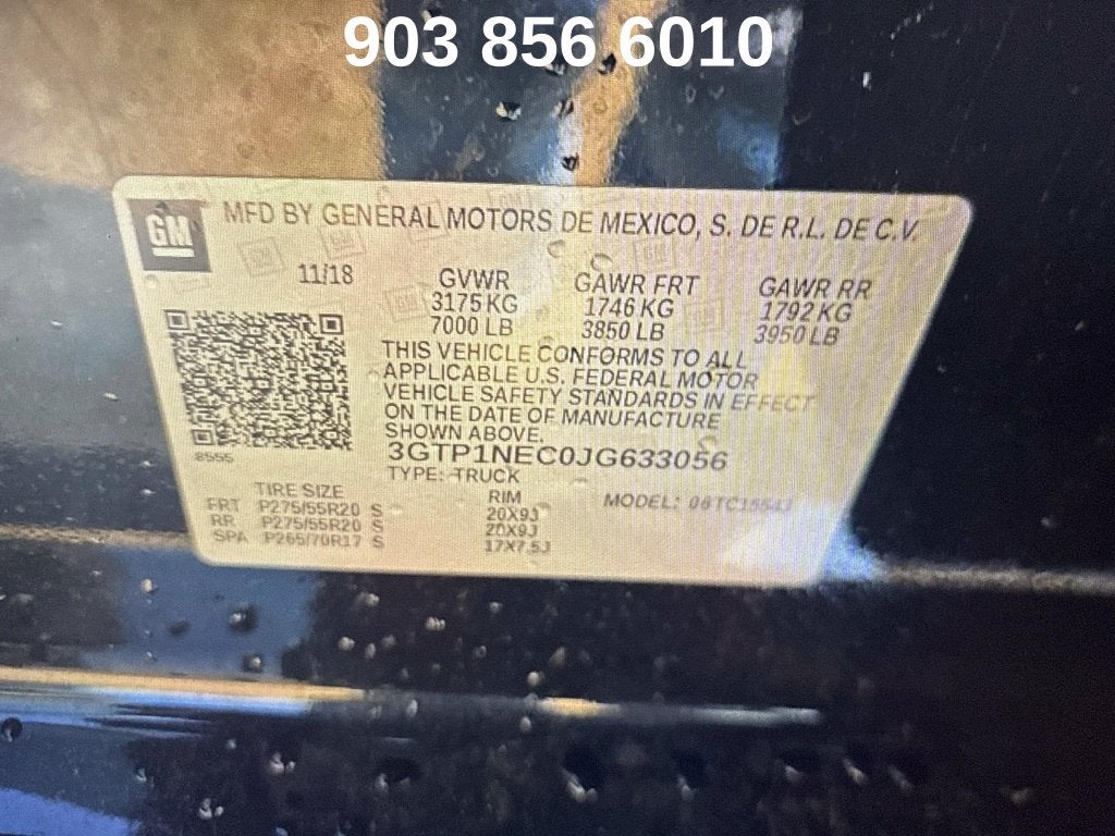 2018 GMC Sierra 1500 SLT