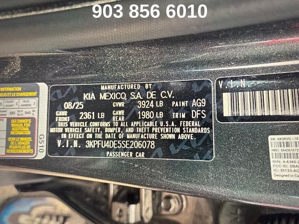 2025 Kia K4 EX