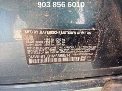 2021 BMW 3 Series 330i