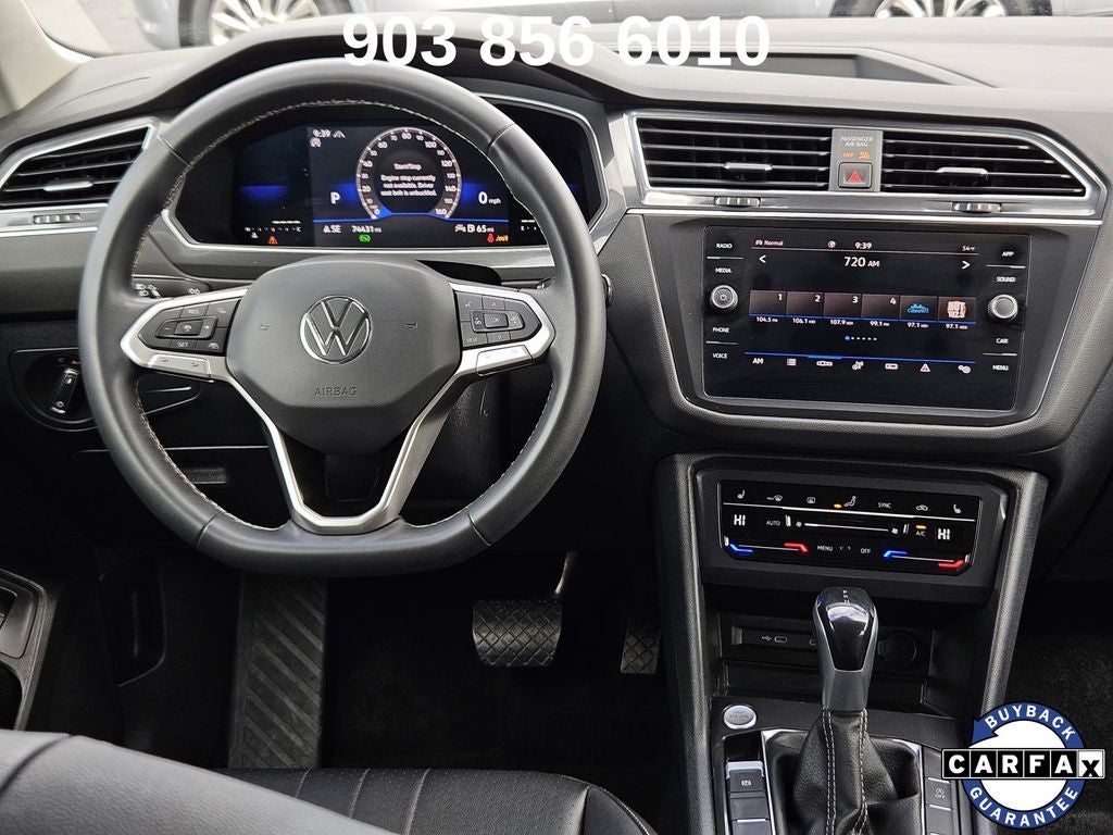 2022 Volkswagen Tiguan 2.0T SE