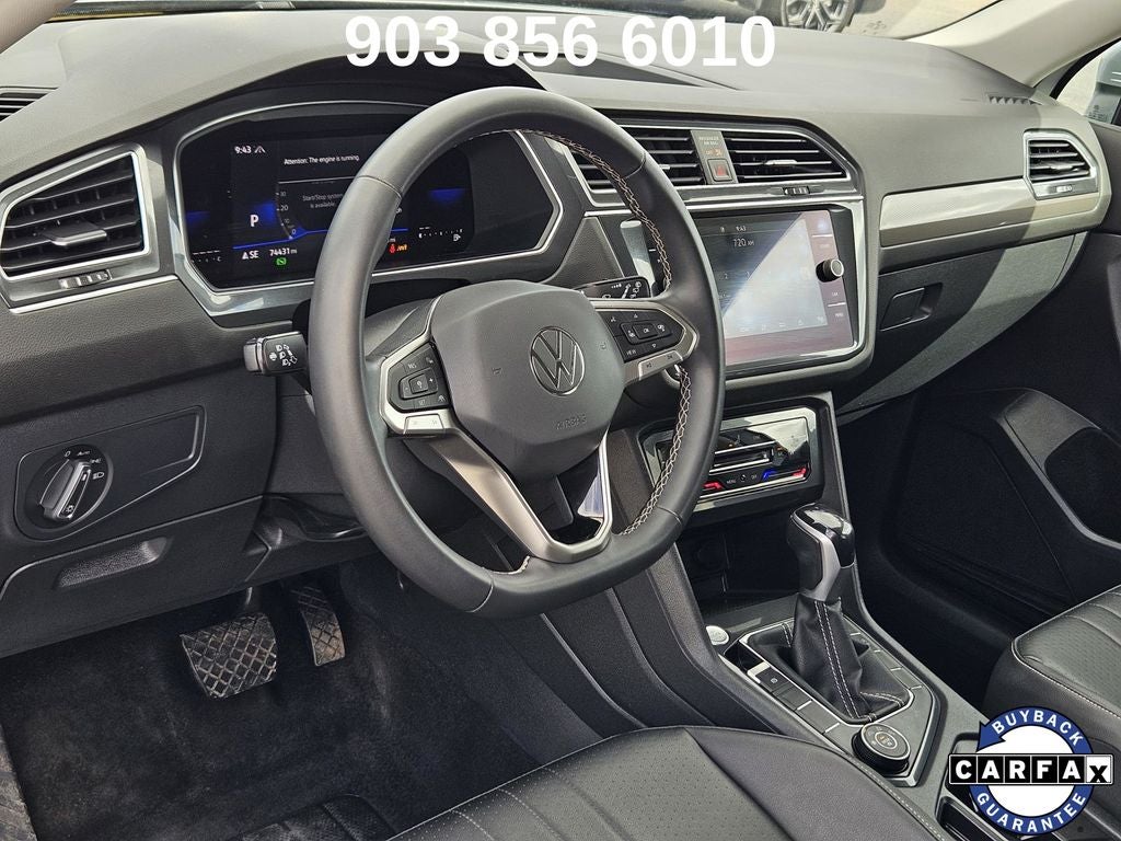 2022 Volkswagen Tiguan 2.0T SE