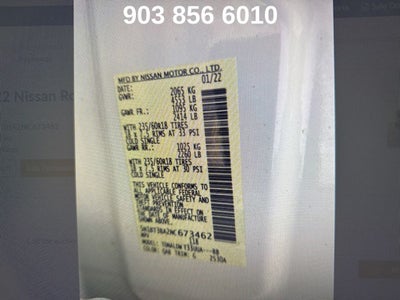 2022 Nissan Rogue SV