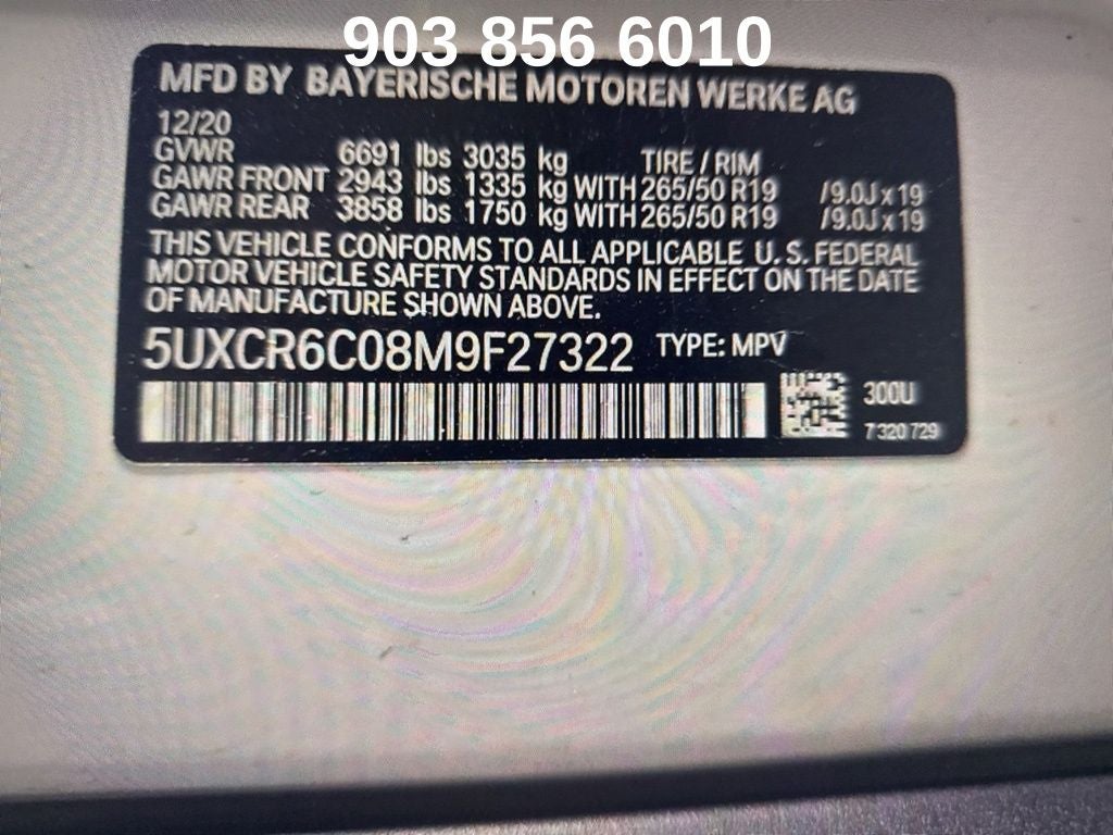 2021 BMW X5 xDrive40i