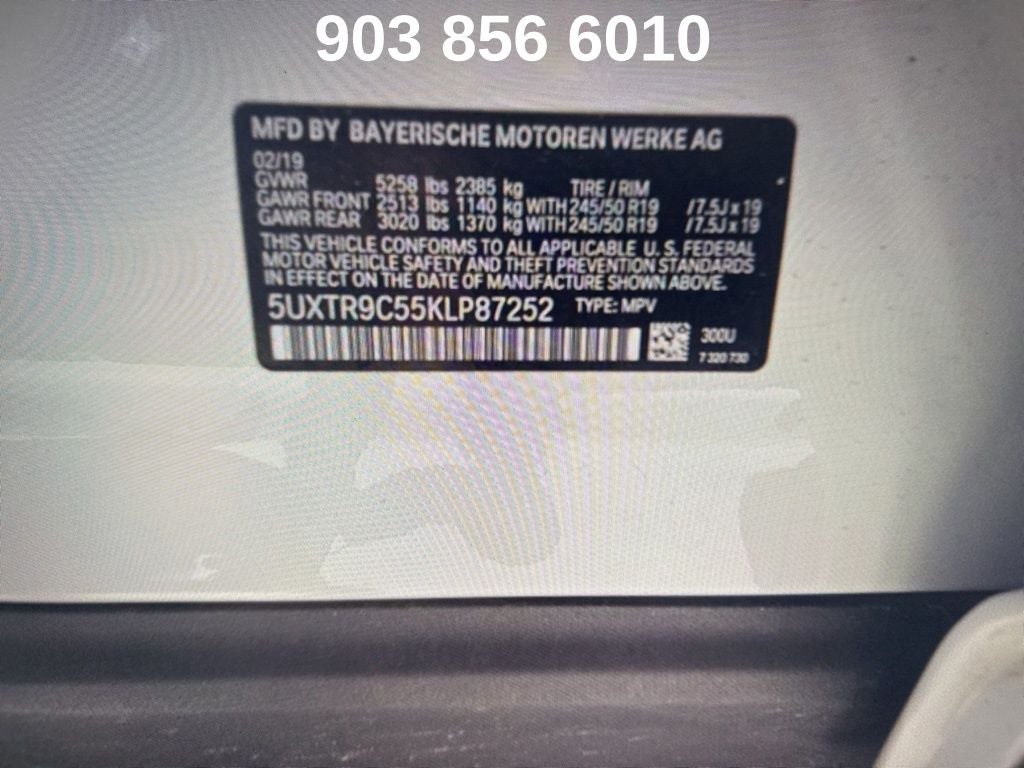 2019 BMW X3 xDrive30i