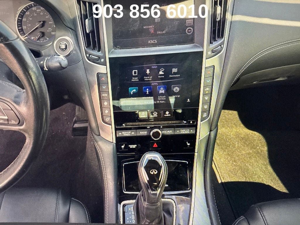 2018 INFINITI Q60 3.0t LUXE
