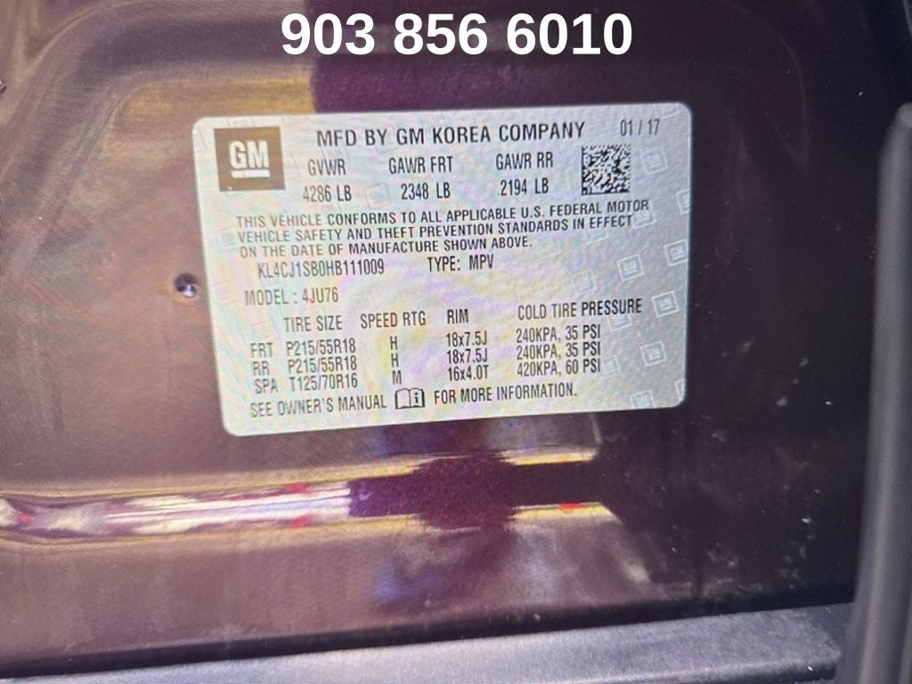 2017 Buick Encore Sport Touring