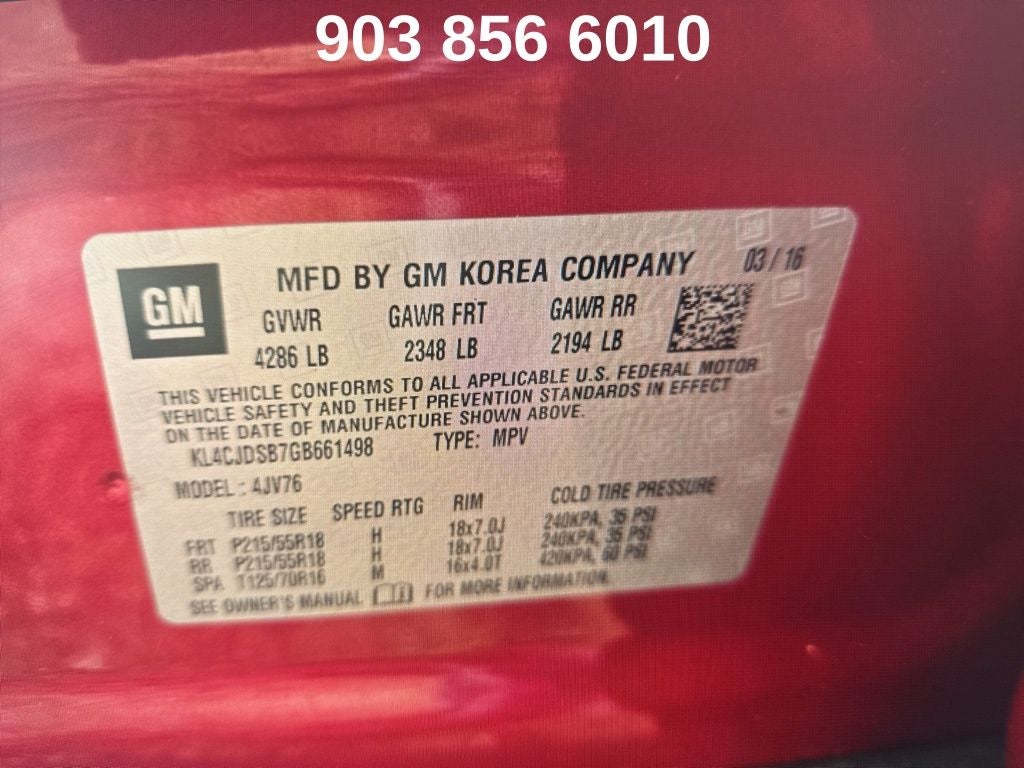 2016 Buick Encore Premium