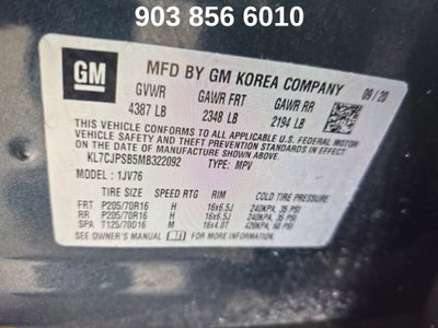 2021 Chevrolet Trax LT