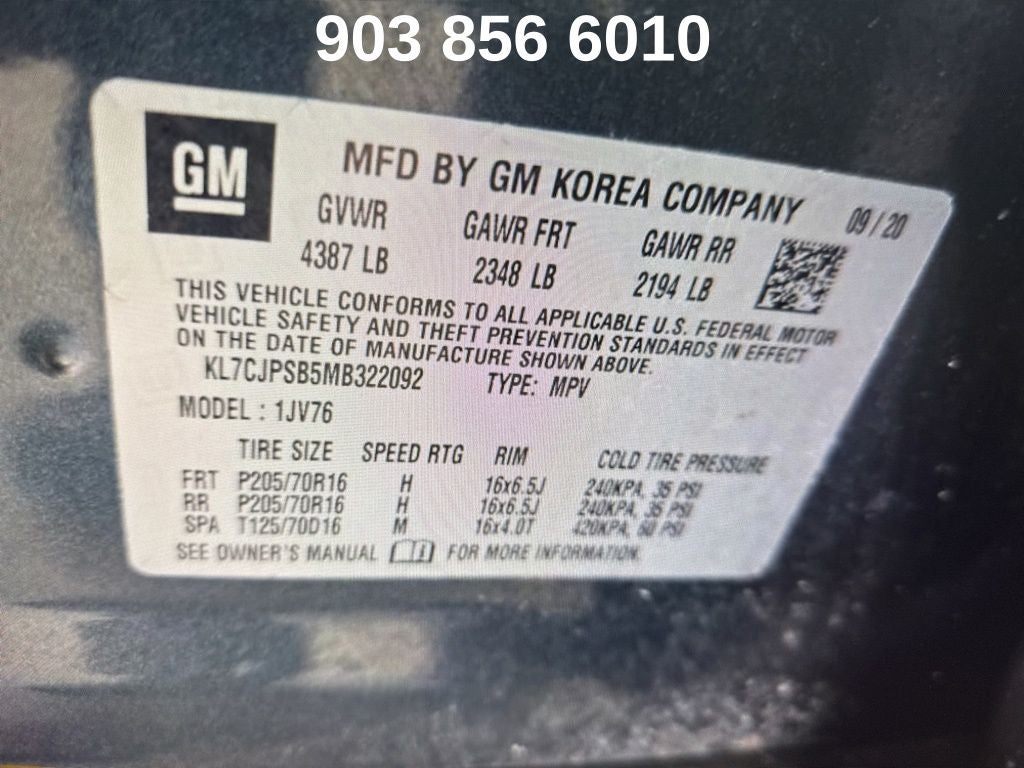 2021 Chevrolet Trax LT