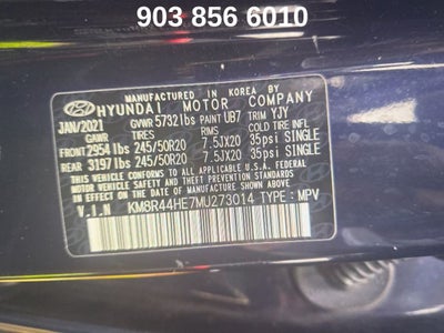 2021 Hyundai Palisade SEL