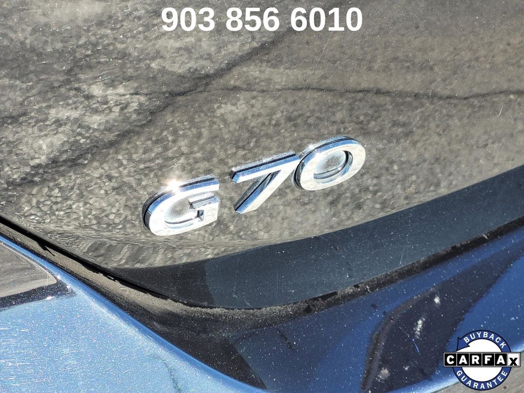 2022 Genesis G70 2.0T