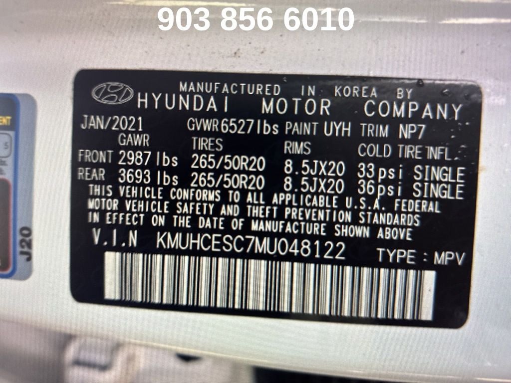 2021 Genesis GV80 3.5T Advanced +