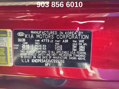 2021 Kia Sportage SX