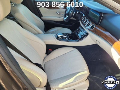 2018 Mercedes-Benz E-Class E 300 4MATIC®