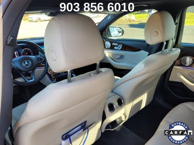 2018 Mercedes-Benz E-Class E 300 4MATIC®